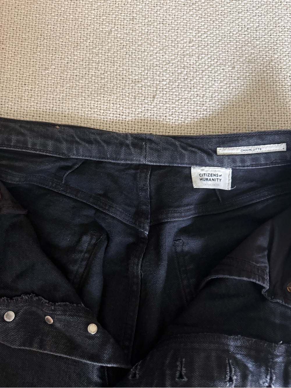 Citizens of Humanity Charlotte High-Rise Black Women's Jeans